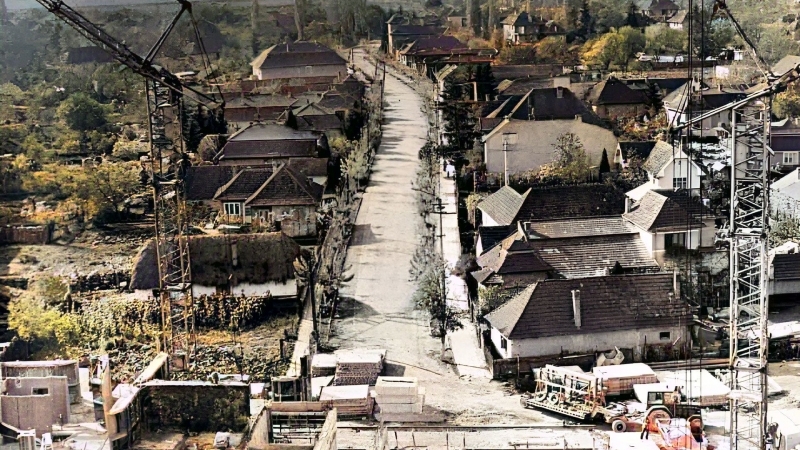 Anul 1980 - Strada Dr. Ioan Rațiu, una dintre cele mai vechi străzi din Câmpia Turzii 