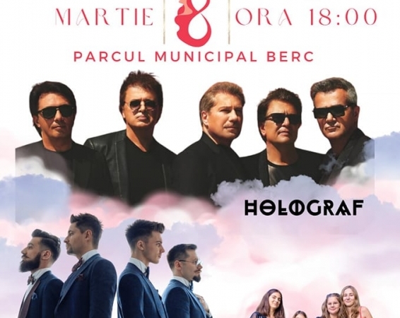 Concert în aer liber, de Ziua Femeii