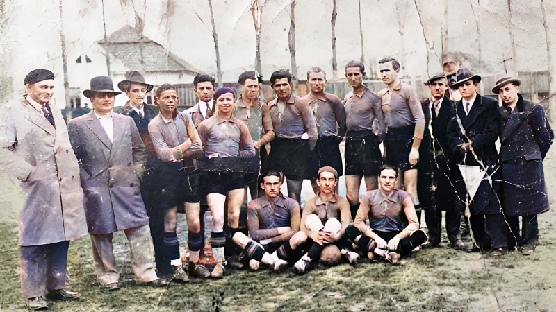 ⚽️ Echipa de fotbal ,,SÂRMA” Câmpia Turzii  în anul 1939