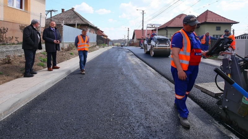 Primăria TURDA - AleeaBăilor - acum o stradă modernă!