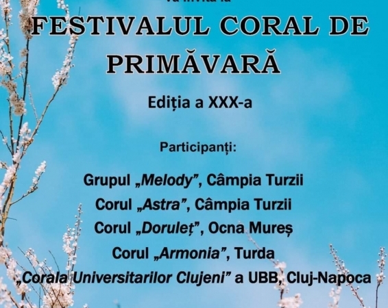 Emoție și trăiri lirice, la Câmpia Turzii