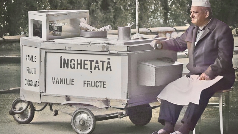 ÎNGHEȚATĂ DE CÂMPIA TURZII de pe vremea când ghirișenii se îndulceau cu limonadă și CASATA
