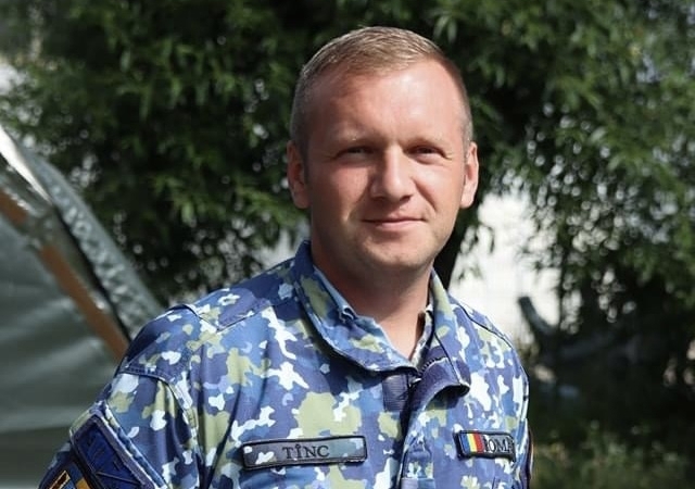 Portret de militar -maistru militar Ștefan ȚÎNC