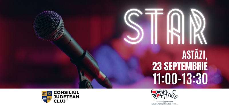 Vă așteptăm astăzi de la ora 11:00 la STAR, alături de micile talente locale!