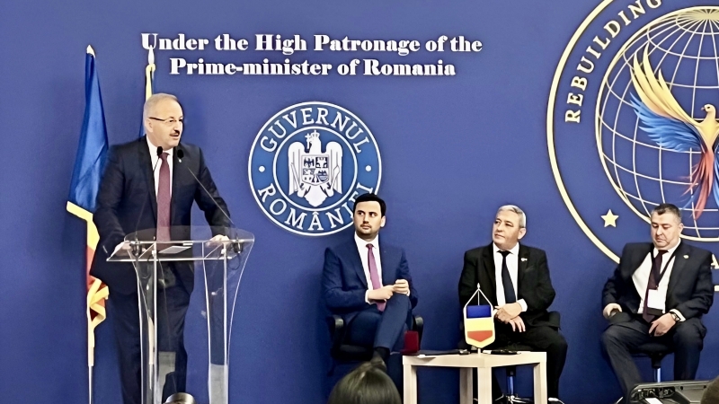 Vasile Dîncu: “Reconstrucția Ucrainei poate fi unul dintre proiectele ambițioase cu care să înceapă reconstruirea lumii în care trăim, o lume care pare tot mai mult una a divizării și a separării”