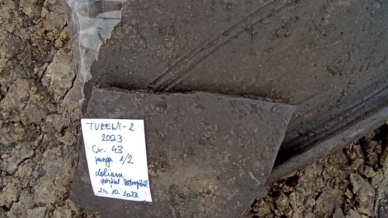 Descoperiri arheologice epocale la Tureni: Povestea unui loc încărcat de Istorie, așezare locuită de daci din sec II (înainte de Cristos)