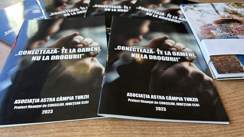 Anunț de Finalizare a Proiectului „CONECTEAZĂ-TE LA OAMENI, NU LA DROGURI”  Cofinanțat de Consiliul Județean Cluj din fonduri nerambursabile