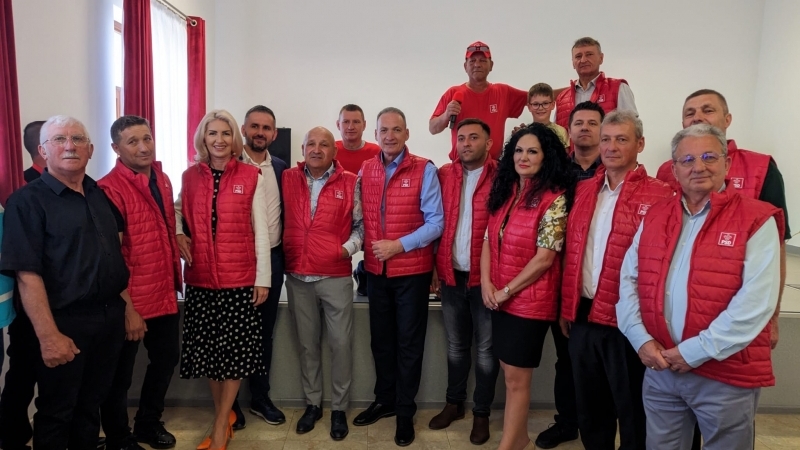 Alexandru Cordoș susține candidatura lui Adrian Varga pentru Primăria Tritenii de Jos