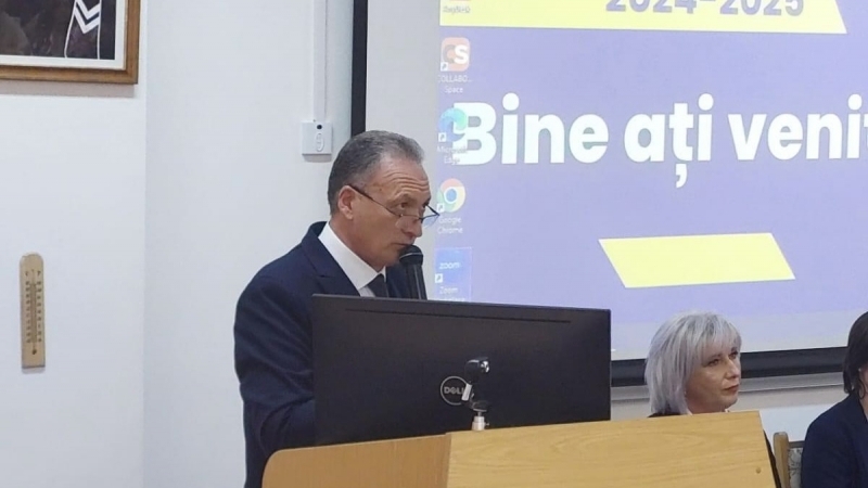 Alexandru Cordoș - Începerea anului universitar este un moment de emoție și speranță, un nou început care aduce cu sine promisiunea formării profesionale