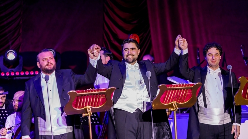 Concert extraordinar „3 Tenori ieșeni” la Sala Capitol din Timișoara