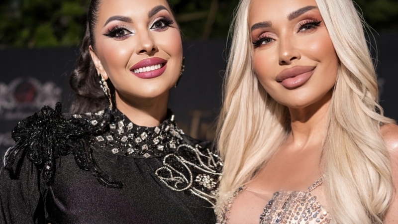 Sonia Trifan prezentare de modă,plină de strălucire și vedete la Bucharest Fashion Week