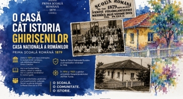 O casă cât istoria ghirișenilor. Casa Națională a românilor din Câmpia Turzii! 
